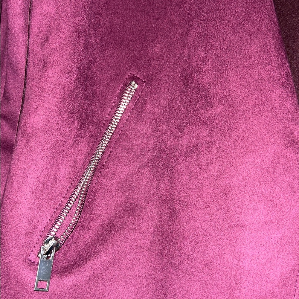 Purple Suede Jacket - image 3